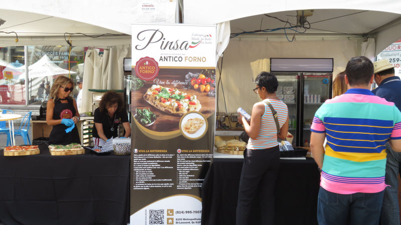 Stand Antico Forno lors d'un événement