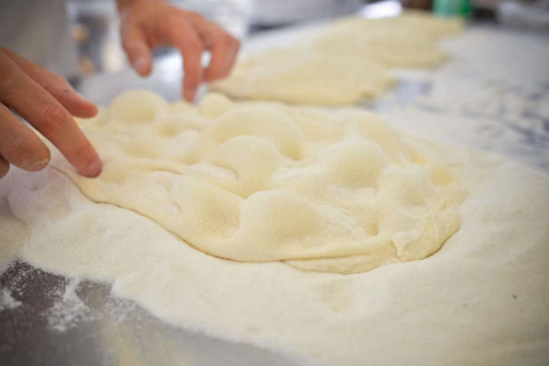Pinsa Antico Forno prête à servir